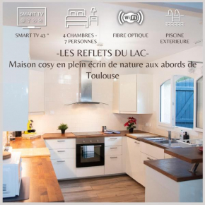 Maison T5 -Les reflets du lac - Terrasse -Piscine
